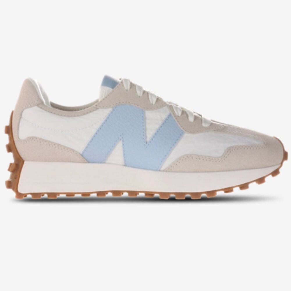 New Balance 327s Light Chrome Blue/Timberwolf/Sea Salt Size 6